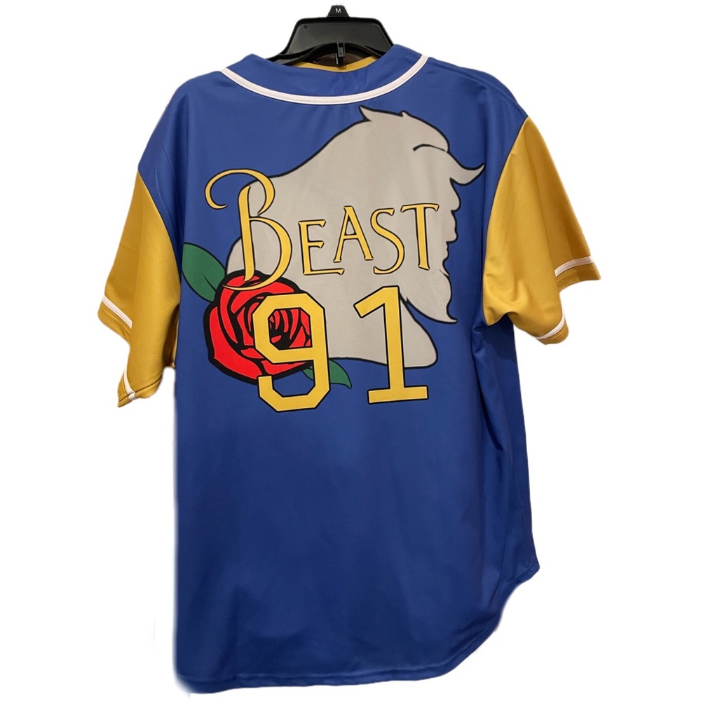 Beauty and the Beast baseball jersey!
